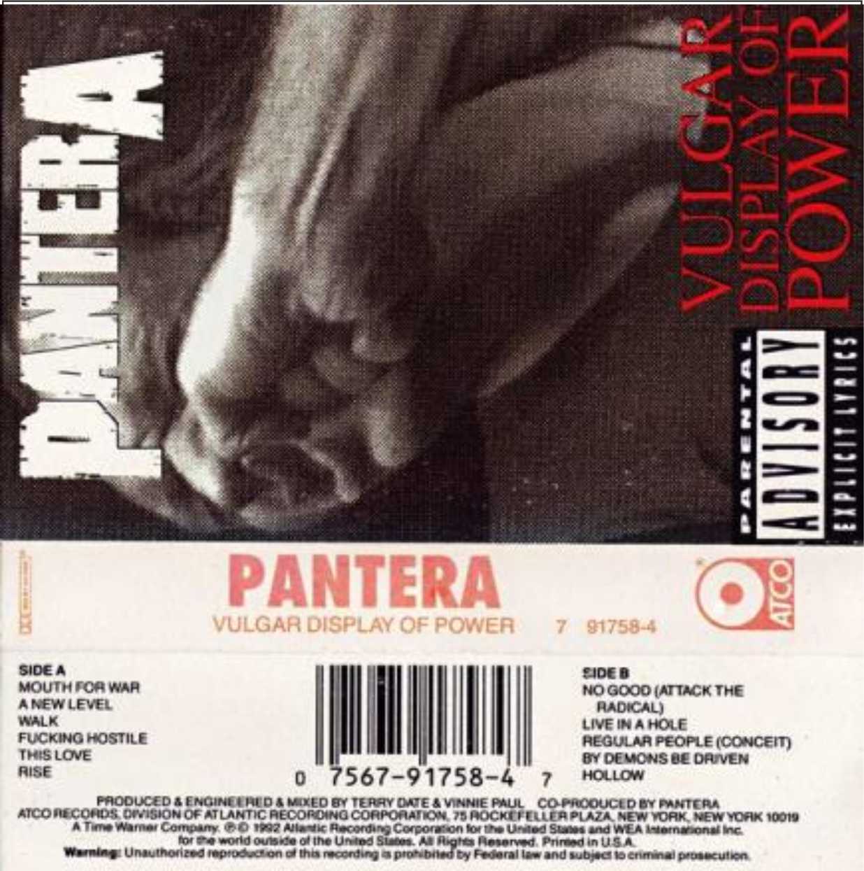 Pantera-Vulgar display of power